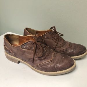 Shoe Embassy (Embassy London) Brown Oxford Leather shoes - Size 38 / US 7